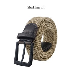 MaiKun Men&rsquo;s Canvas Tactical Belt Military Web Belt Elastic Metal Buckle Jeans
