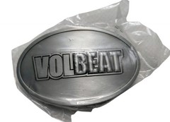 Volbeat Belt Buckle Silver Color With Black Carry Bag VIP Swag Merch