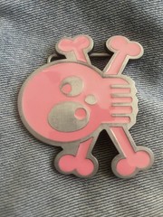 Belt buckle Pink Punk Rock Tattoo Skull Metal Fashion Belt Buckle