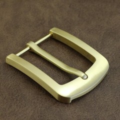 Replacement Solid Brass Pin Buckle 40mm Inside Width Leather Belt Buckle