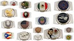 Men Women Belt Buckle (HIDDEN LIGHTER) Western Superhero Reggae Music Sports New