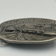 Vintage 1984 Southern Pacific AC-12 Cab Forward 4294 Railroad Belt Buckle H1284