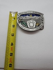 Belt Buckle Rocky Mountain Brake Supply 2004 Casper Wyoming Elko Nevada