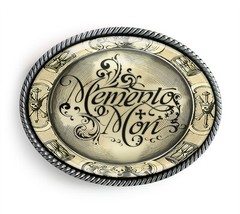 Victorian Memento Mori Belt Buckle – Gothic Belt Buckle – 132-2
