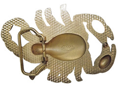 Scorpion Belt Buckle Western Cowboy Corgirl Motorcyclist Carrod 4.5&Prime;x3&Prime; Fits 1.5