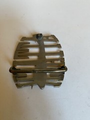 Belt Buckle Vintage Attack With Jet On It Unmarked