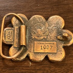 The Great American Buckle Company US Coins Metal Belt Buckle #1037 Coins