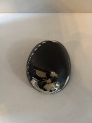 Vintage Polished Black Abalone Shell Belt Buckle by Elite in Fresno, California