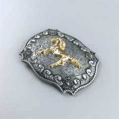 Vintage Style Running Horse Western Belt Buckle also Stock in the US
