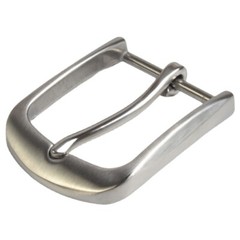 40mm Stainless Steel Buckle Single Mandrel Rectangle Leather Belt Replacement DIY
