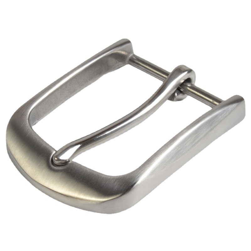 40mm Stainless Steel Buckle Single Prong Rectangle Leather Belt Replacement DIY