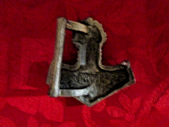 Pewter Thors Hammer Belt Buckle – Dryad Design Norse God Mjolnir Asatru Pagan
