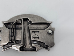 LIVE TO RIDE HARLEY DAVIDSON BELT BUCKLE MOTORCYCLE VINTAGE