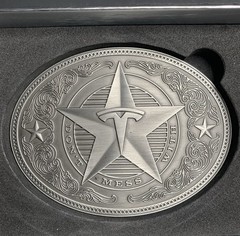 Tesla Giga Texas Belt Buckle DON&rsquo;T MESS WITH TEXAS Collectible NEW in box