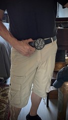 Star Command OOAK Futuristic Belt Buckle Assemblage Art Darren McNeese