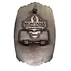 PENDLETON WHISKY Belt Buckle Montana Silversmiths LET&rsquo;ER BUCK PROMO, 2023, NEW