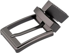 35mm Metal Rectangular Belt Buckle Replacement Reversible Swivel Belt Buckle Ant
