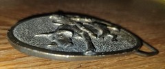 1981 Spec Cast Bull Riding Belt Buckle