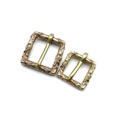 20/25mm Tang Grass Copper Buckle Collar Fastener Belt Buckle Watch Strap Buckle