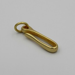 Brass Fish Hook Belt Clip Keychain Holder Key Manager lot