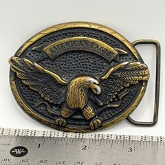 American Eagle Outfitters Belt Buckle Brass Eagle Bottle Opener Vintage Style