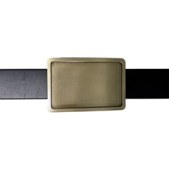 Antique Bronze Rectangle Blank Belt Buckle Custom Belt Buckle also Stock in US