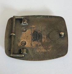 Vintage Pair of Honda Goldwing Motorcycle Belt Buckles Raintree Leather Buckle