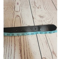 Mexican Leather Men&rsquo;s Belt Brown Black Genuine with Heavy made Buckle 51&Prime; – 55&Prime;