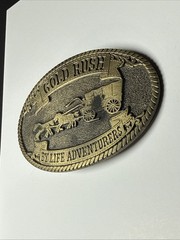 The Great American Buckle Co. Gold Rush By Life Adventures Vintage Belt Buckle