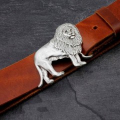 Lion Belt Buckle Solid – Powerful Statement Design for Striking Look