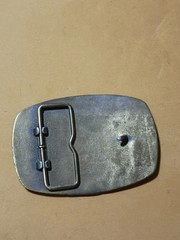 NRA Whittington Center 1991 Hunt Raton New Mexico Belt Buckle, Complete