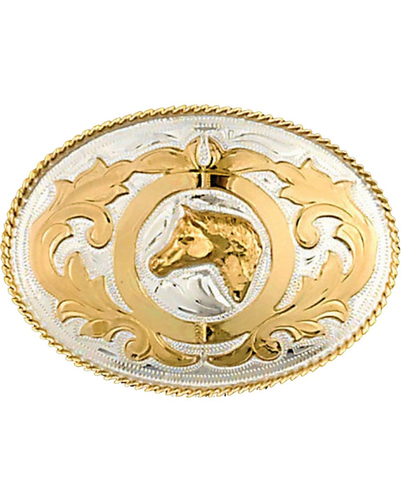 Western Express Men's Horsehead Belt Buckle – FR-848