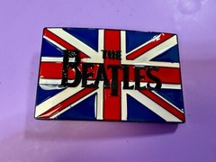 The Beatles Abbey Road Radio Show 1965 Album Union Jack Uk Flag Belt Buckle