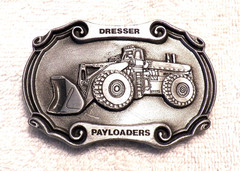 CLASSIC BELT BUCKLE DRESSER PAYLOADER EQUIPMENT SILVER TONE SPEC-CAST BB12
