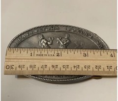 Boxing Belt Buckle Metal Heavyweight