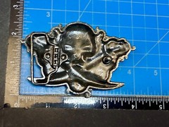 Creepy Skull Head Vampire Teeth Swords Snake Halloween Gothic Biker Belt Buckle