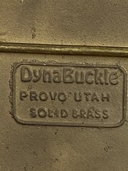 DynaBuckle Western Wellchems Belt Buckle 3.5&Prime; x 2&Prime; for 1.75&Prime; Belt