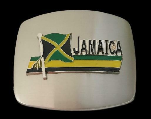 Jamaica Jamaican Flags Rasta Rastafarian Reggae Buckles