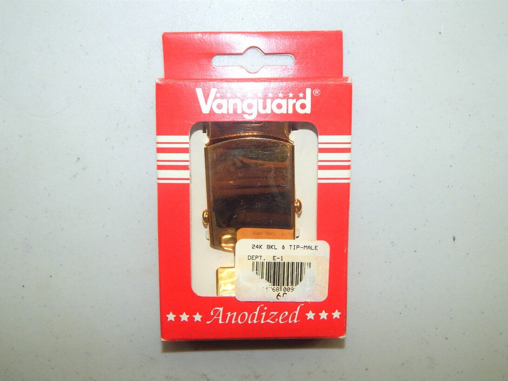 New Vanguard Armed Forces Military 24K Anodized Belt Buckle FREE SHIPPING!!