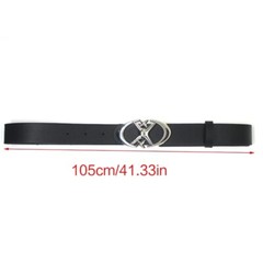 Vintage Cross Metal Waistband Men Women Belt Punk Moon Star Buckle Belt Gothic