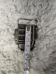 Vintage 1978 Indiana Metal Craft Cable Car Belt Buckle_Van Ness Ave California