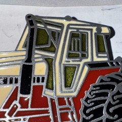 Vintage Rare New Tractor Belt Buckle Limited Edition Embossed Free Shipping