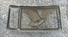 EAGLE HAWK BIRD FLIGHT FLYING SOARING CUTOUT DESIGN BELT BUCKLE