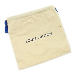 LOUIS VUITTON Belt Suntulle Boston 95 Leather Damier Infini Navy Orange