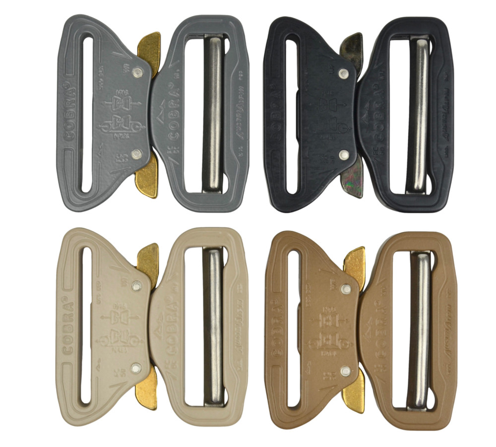 AustriAlpin 50mm 2&Prime; Cobra Buckle Male Adjust XL Clips