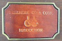Cellmore Corp. Brown Leather Brass Metal Solid Belt Buckle for Men