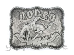 Square Rodeo Cowboy Western Metal Fashion Belt Buckle