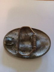 Vintage Bass Anglers Sportsman Society 3D Belt Buckle 1993