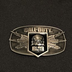 CALL OF DUTY MW3 Modern Warfare Elite Black Ops II Skull CoD Game Belt Buckle