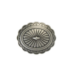 Blazin Roxx® Ladies Antique Silver Diamond Sunburst Oval Belt Buckle 37901